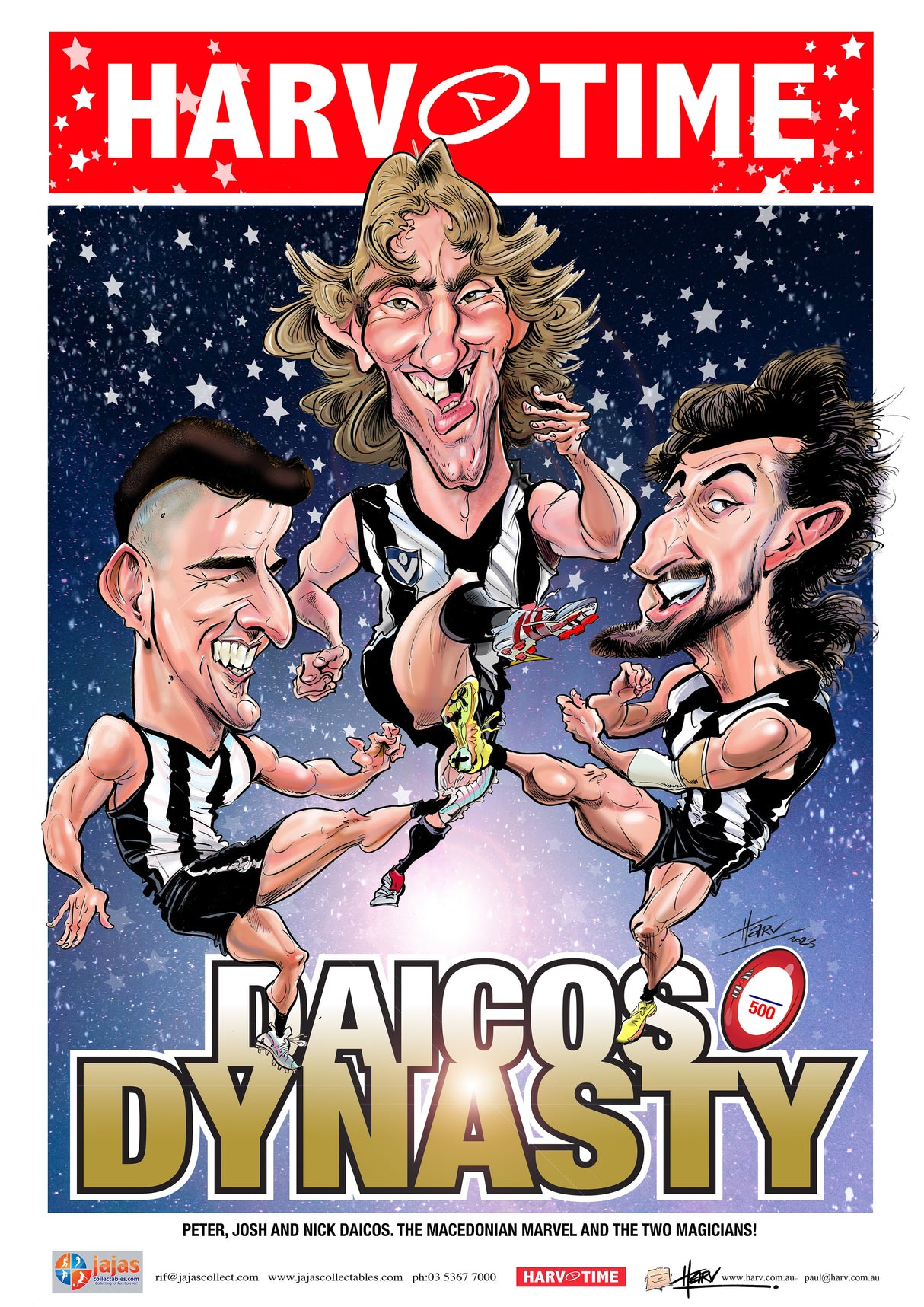 Daicos Dynasty Harv Time Poster
