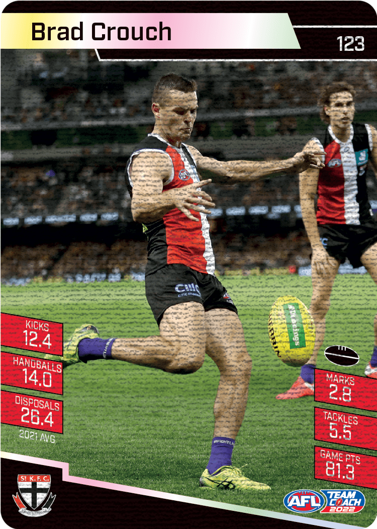 Brad Crouch, Canvas, 2022 Teamcoach AFL