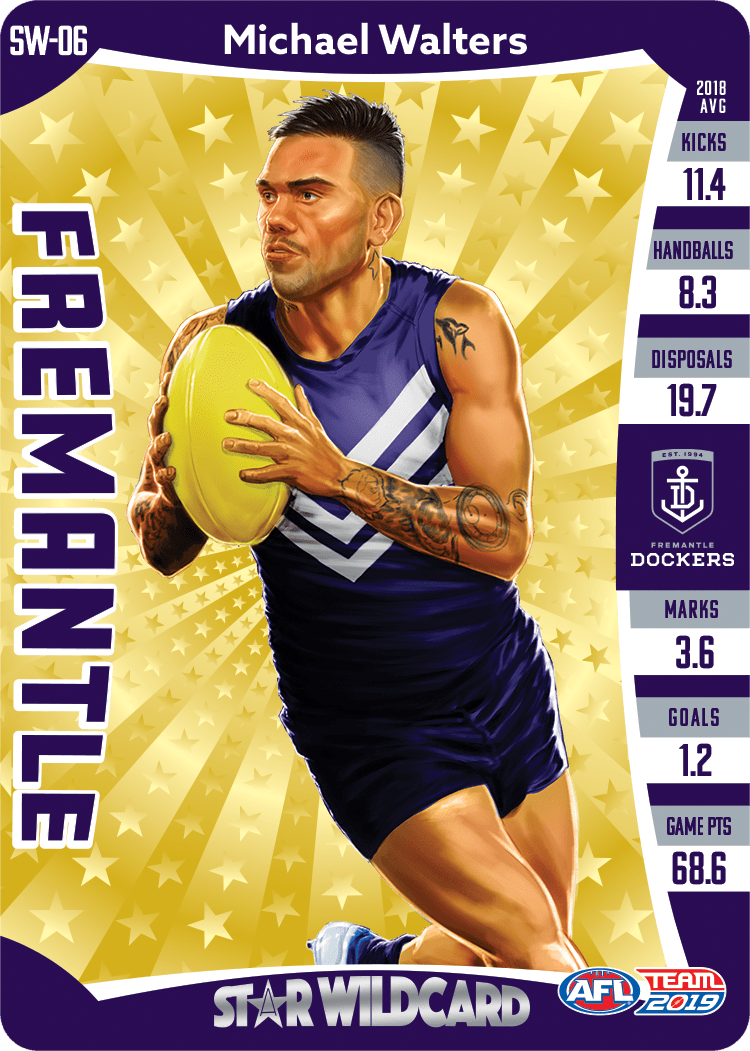 Michael Walters, Star Wildcard, 2019 Teamcoach AFL