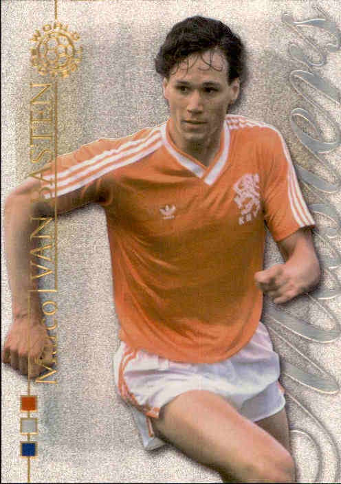 2004 Futera World Football Masters Set of 9 Soccer Cards