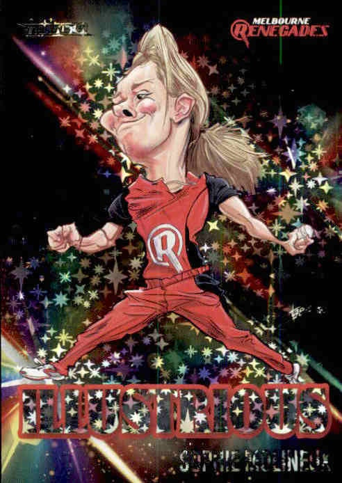 Sophie Molineux, Illustrious, 2022-23 TLA Traders Cricket Australia & BBL Trading Cards