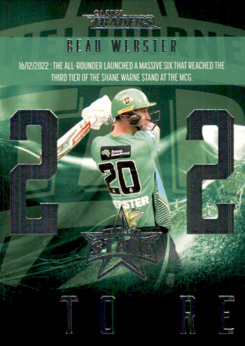 Beau Webster, Season to Remember, 2023-24 TLA Traders Cricket