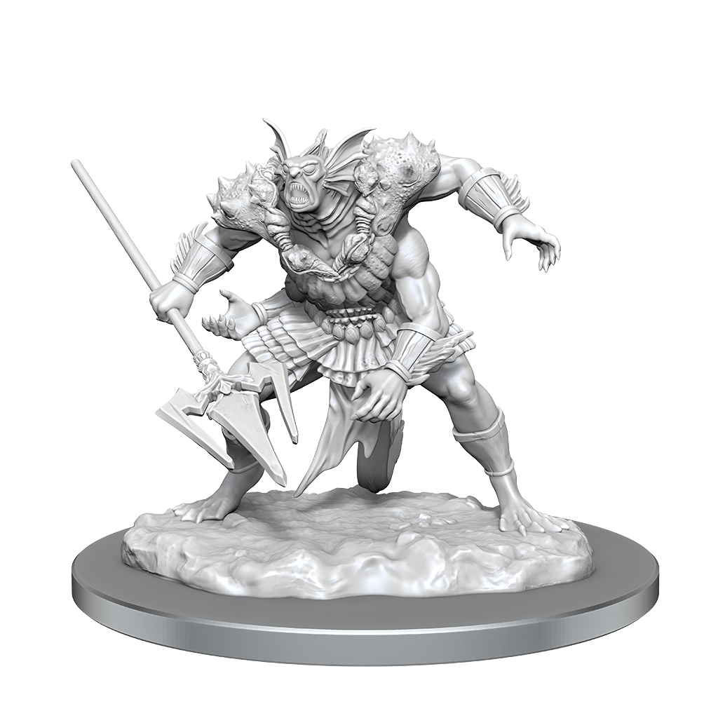 D&D Dungeons & Dragons Nolzurs Marvelous Unpainted Miniatures Sahuagin Baron