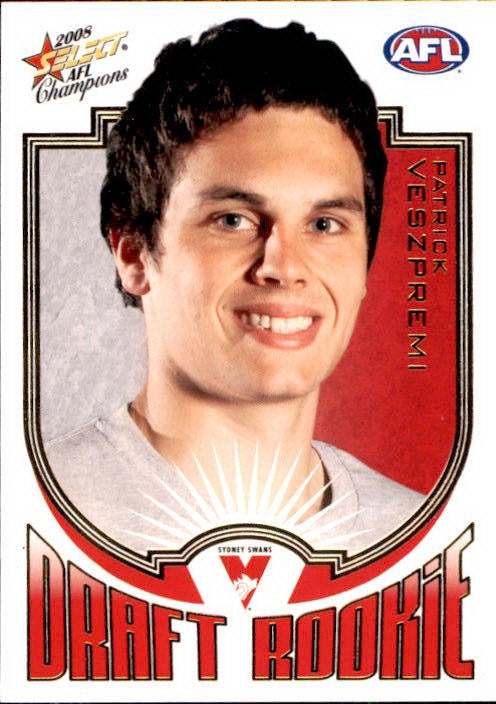 2008 Select AFL Champions, Draft Rookie, Patrick Veszpremi