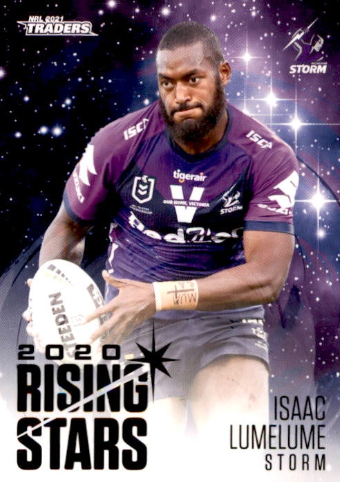 Issac Lumelume, Rising Stars, 2021 TLA Traders NRL