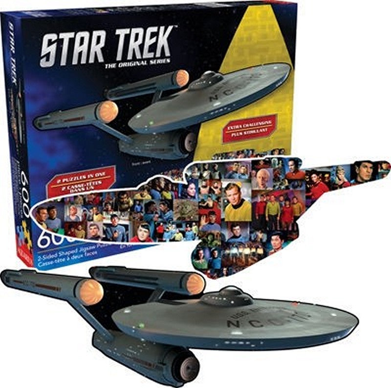 Star Trek The Original Series 600 Piece Jigsaw Puzzle by Aquarius