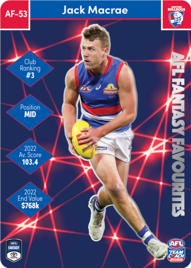 Jack Macrae, AFL Fantasy Favourites, 2023 Teamcoach AFL