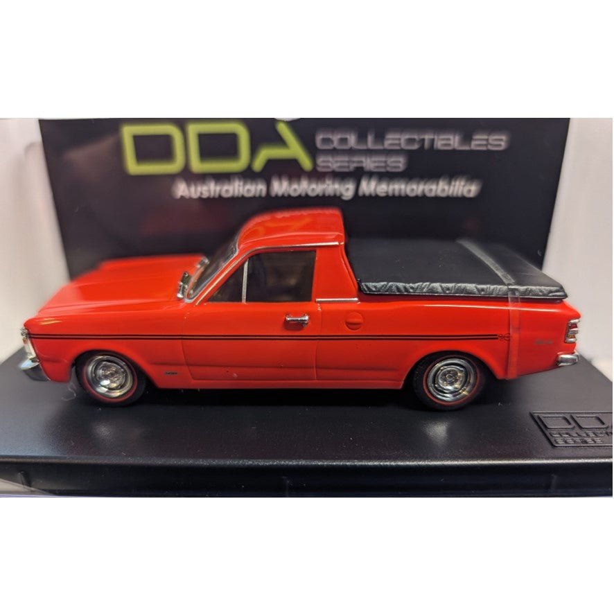 1971 Ford XY Ute, Vermillion Fire, 1:43 Scale Diecast Vehicle