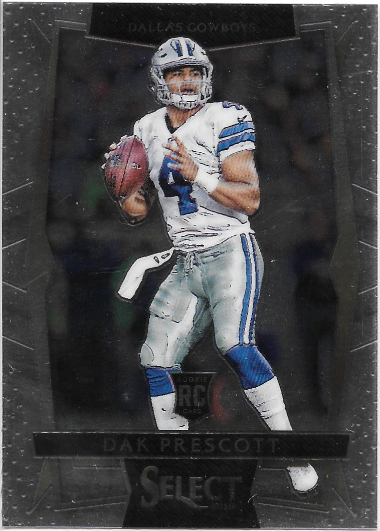 Dak Prescott, RC, 2016 Panini Select Football NFL
