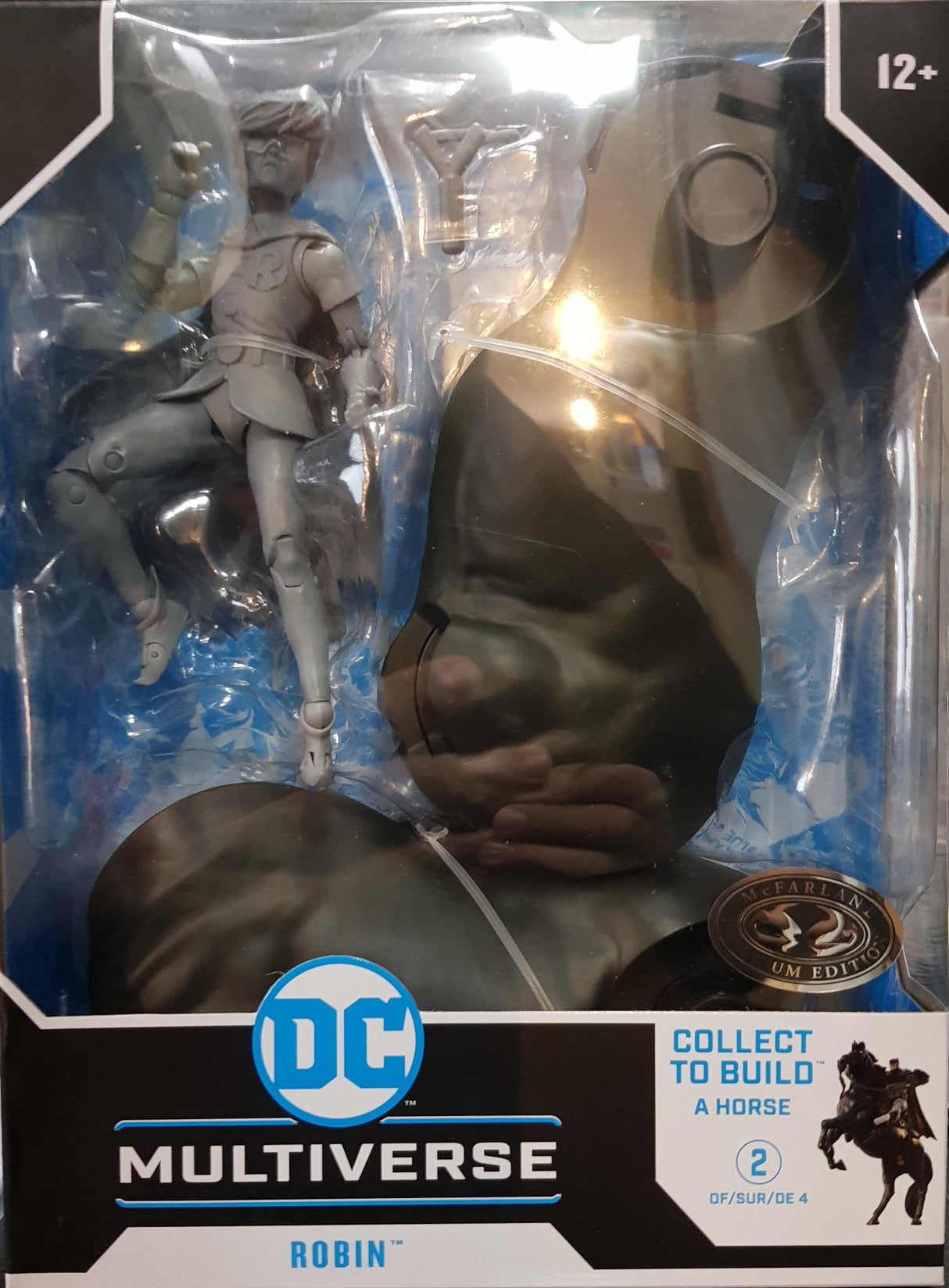 PLATINUM VERSION: Robin - McFarlane Dark Knight Returns Build A Figure