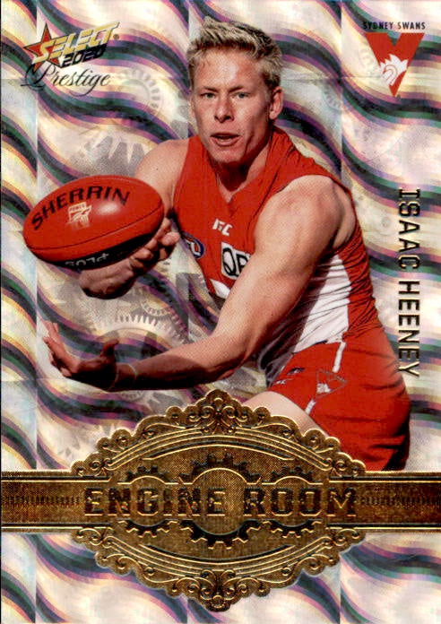 Isaac Heeney, Engine Room, 2020 Select AFL PRESTIGE Footy Stars