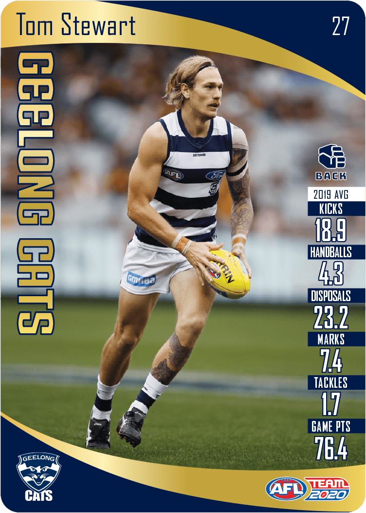 Tom Stewart, Gold, 2020 Teamcoach AFL