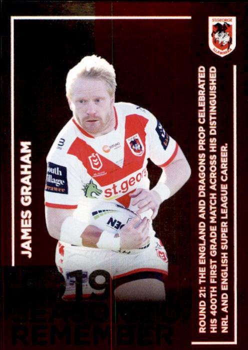 James Graham, Season to Remember, 2020 TLA Traders NRL
