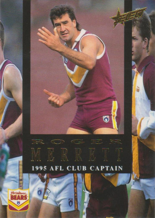 Roger Merrett, Club Captain, 1995 Select AFL