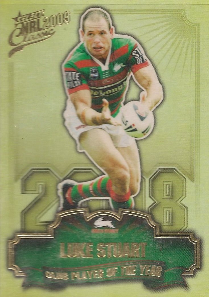 Luke Stuart, Club Player of the Year, 2009 Select NRL Classic