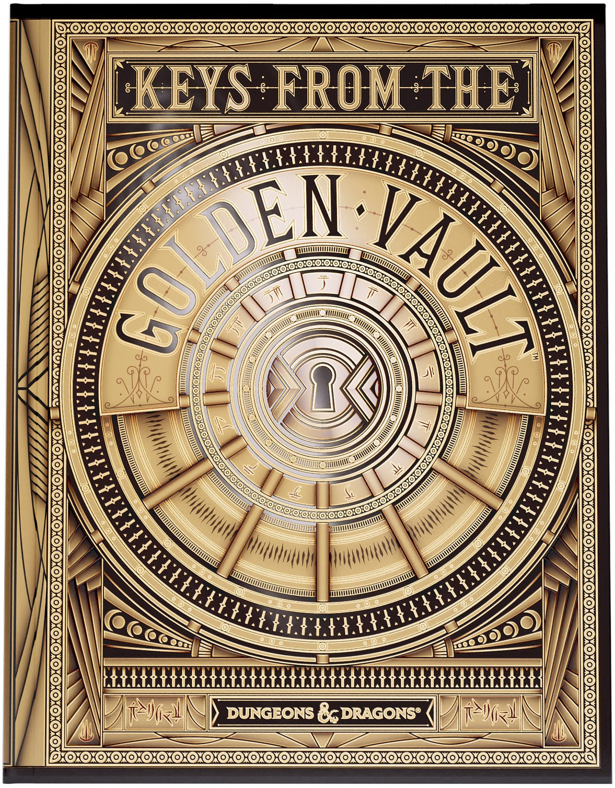 D&D Dungeons & Dragons Keys From the Golden Vault Hardcover Alternative Cover