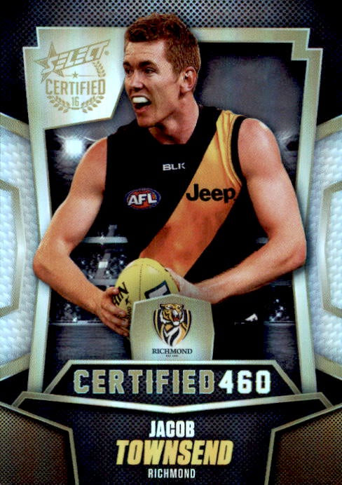 Jacob Townsend, Certified 460, 2016 Select AFL Certified