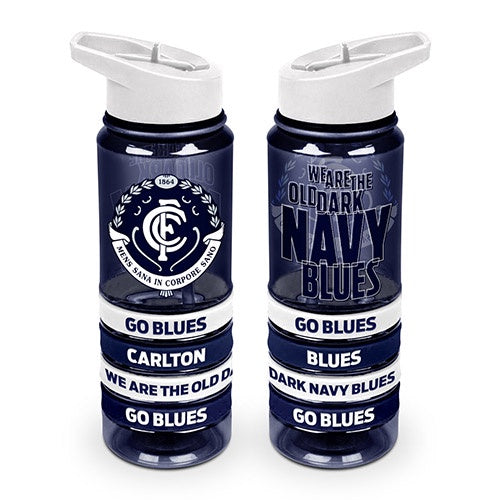 CARLTON BLUES TRITAN BOTTLE & BANDS