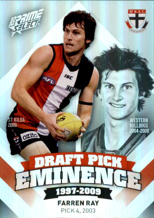 Farren Ray, Draft Pick Eminence, 2013 Select AFL Prime