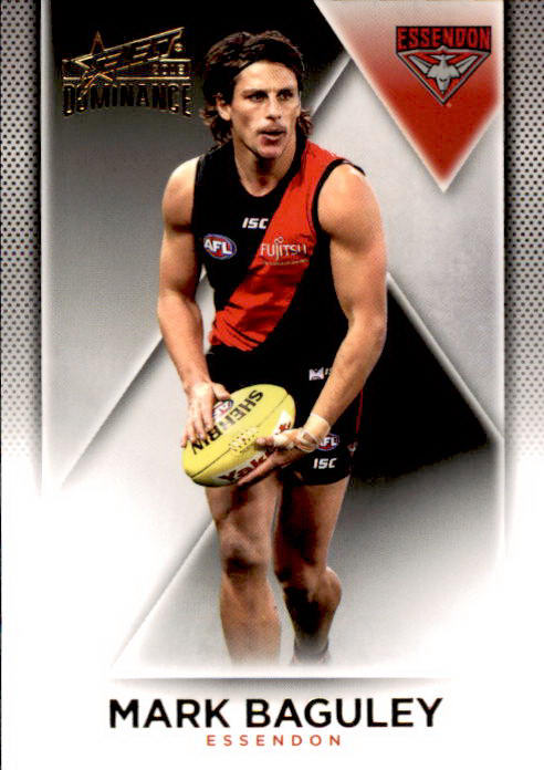 2019 Select AFL Dominance Base Card - 1 to 100 - Pick Your Card