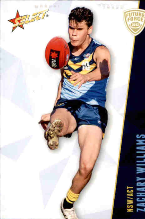 2012 Select AFL Future Force Common Cards - Cards 1 to 86 - Pick Your Card