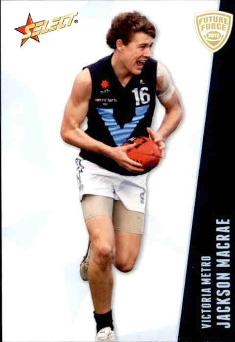 2012 Select AFL Future Force Common Cards - Cards 1 to 86 - Pick Your Card