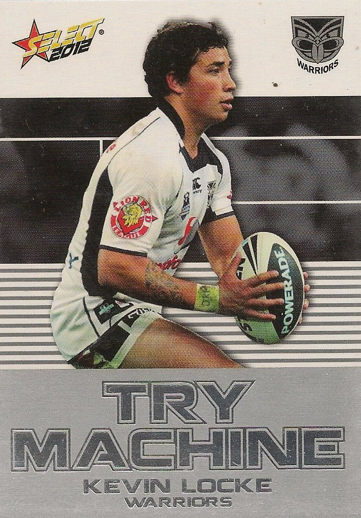 Kevin Locke, Try Machine, 2012 Select NRL Champions