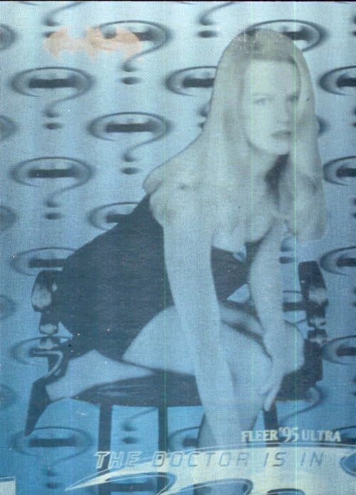 Nicole Kidman, The Doctor is In, #22, Hologram, 1995 Flear Ultra Batman Forever