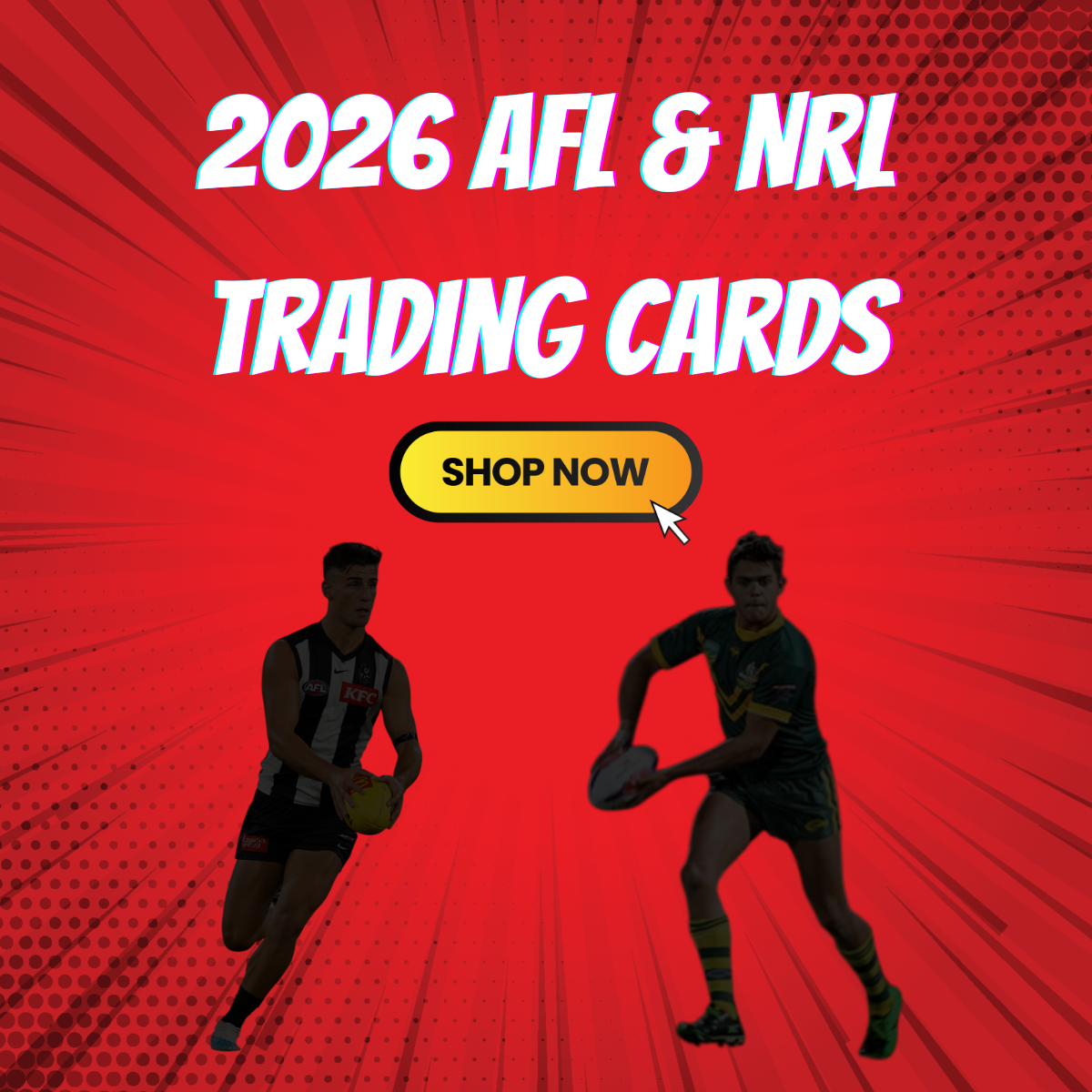 2026 AFL & NRL Trading Cards