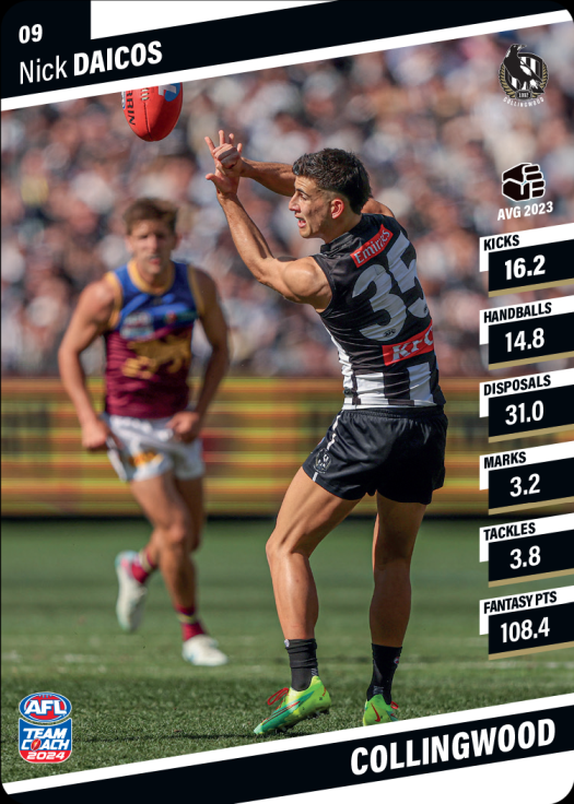 2024 Teamcoach AFL Common Cards - Cards 1 to 100 - Pick Your Card