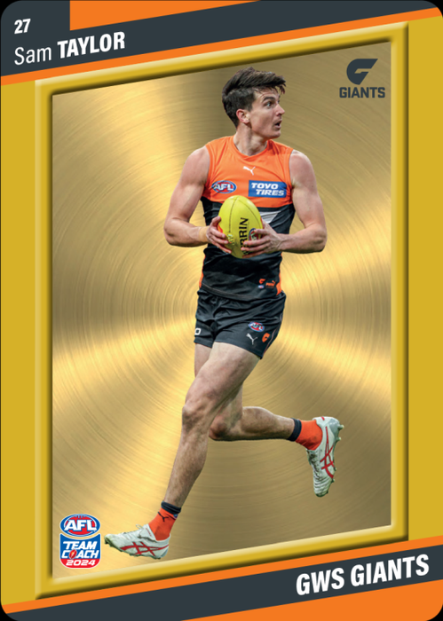 Sam Taylor, 27, Gold Parallel, 2024 Teamcoach AFL