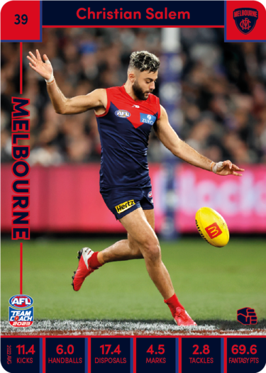 2023 Teamcoach AFL Common Cards -  Cards 1 to 100 - Pick Your Card