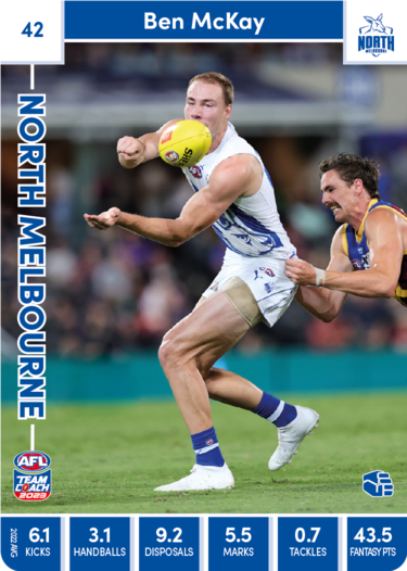 2023 Teamcoach AFL Common Cards -  Cards 1 to 100 - Pick Your Card