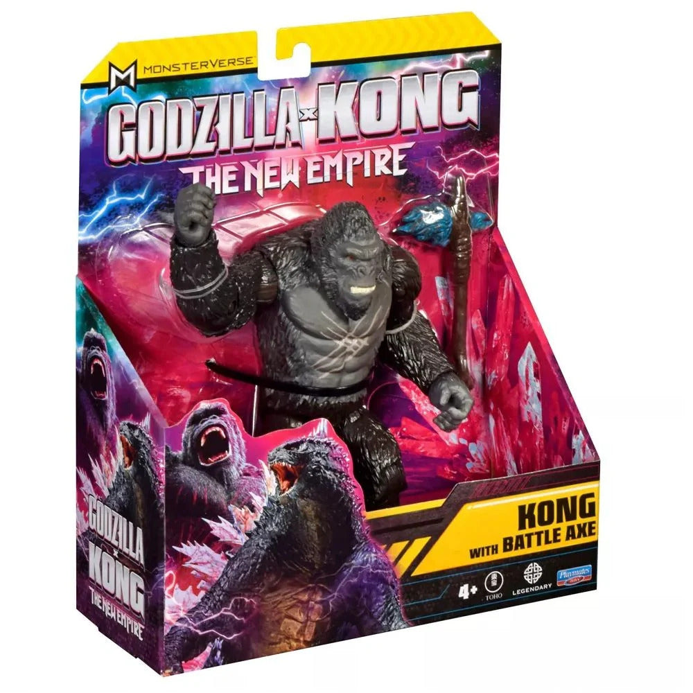 Monsterverse Godzilla x Kong: The New Empire Kong with Battle Axe 6" Action Figure