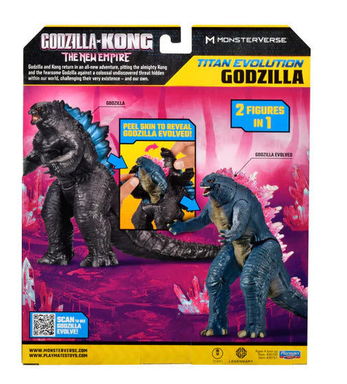 MonsterVerse Godzilla vs. Kong 2: The New Empire - Titan Evolution Godzilla 7" Deluxe Action Figure
