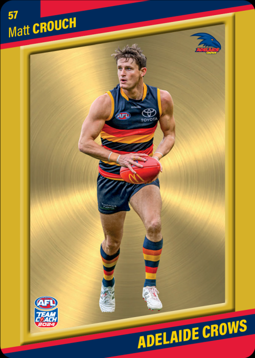 Matt Crouch, 57, Gold Parallel, 2024 Teamcoach AFL