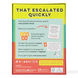 Grab & Game - That Escalated Quickly (By Exploding Kittens)