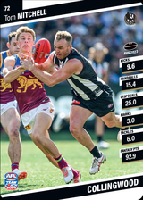 2024 Teamcoach AFL Common Cards - Cards 1 to 100 - Pick Your Card