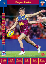 2023 Teamcoach AFL Common Cards -  Cards 1 to 100 - Pick Your Card