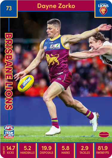 2023 Teamcoach AFL Common Cards -  Cards 1 to 100 - Pick Your Card