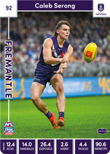 2023 Teamcoach AFL Common Cards -  Cards 1 to 100 - Pick Your Card