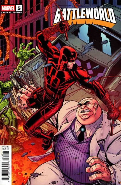 Battleworld #5 Nick Bradshaw Connecting Variant Comic