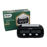 LPG Essentials Electronic Chess Clock - Black
