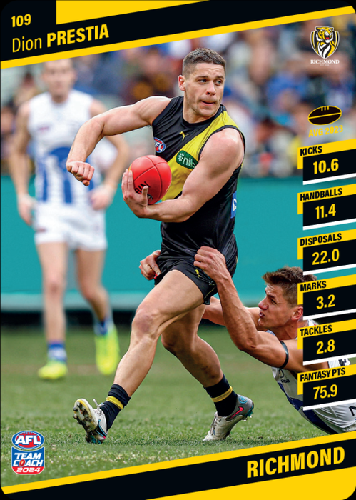 2024 Teamcoach AFL Common Cards - Cards 101 to 200 - Pick Your Card