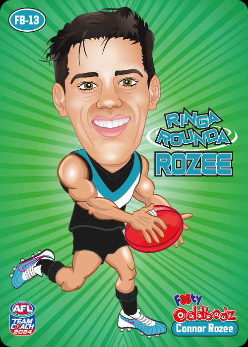 Connor Rozee, FB-13, Footy Oddbodz, 2024 Teamcoach AFL