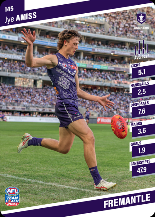 2024 Teamcoach AFL Common Cards - Cards 101 to 200 - Pick Your Card