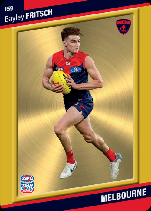 Bayley Fritsch, 159, Gold Parallel, 2024 Teamcoach AFL