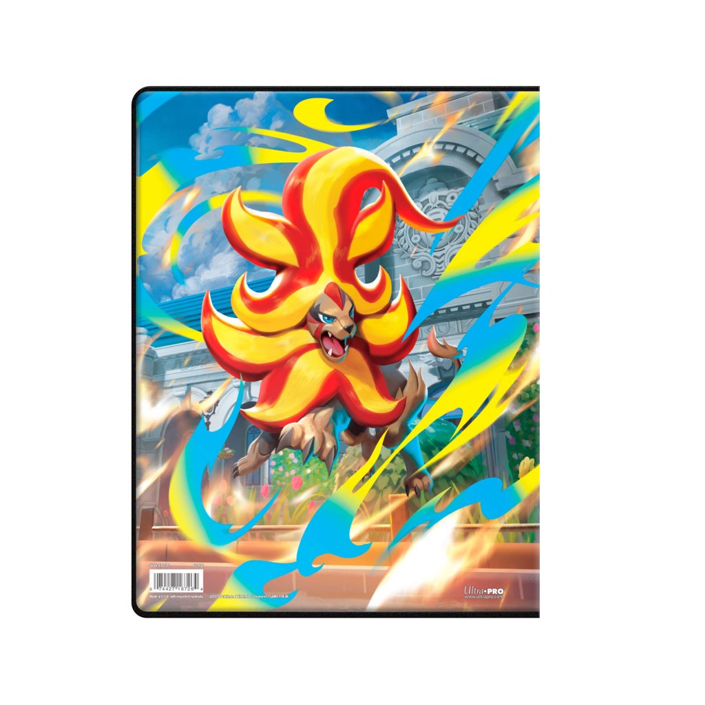 Ultra Pro -Pokémon TCG Mega Evolution Chaos Rising 9-Pocket Portfolio