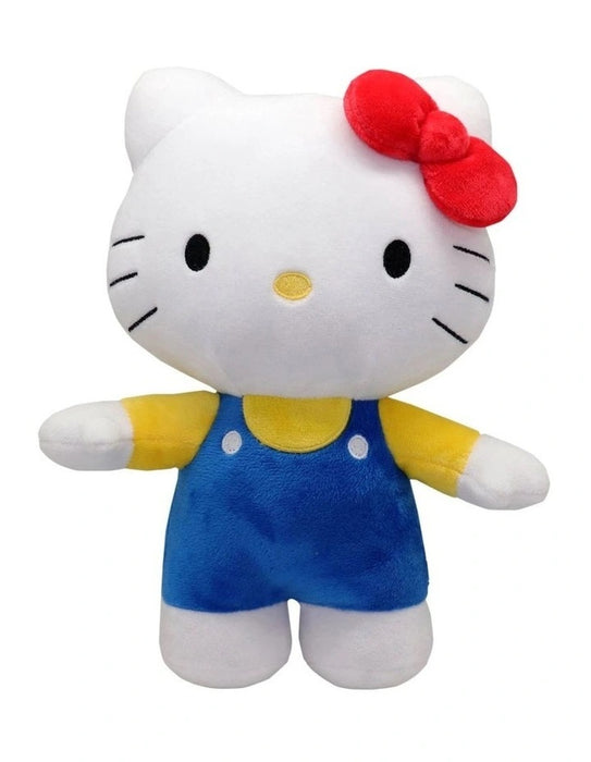 Hello Kitty, Blue Overalls - Re-Softables 10" Plush