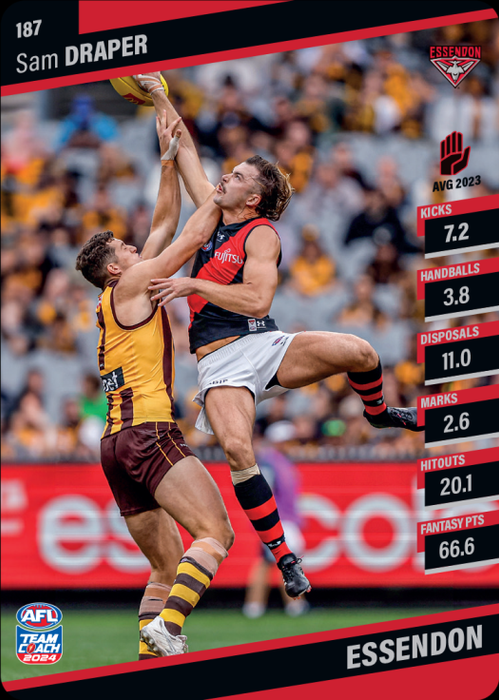 2024 Teamcoach AFL Common Cards - Cards 101 to 200 - Pick Your Card